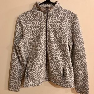 Rafael Sport Gray And White Geometric Jacket